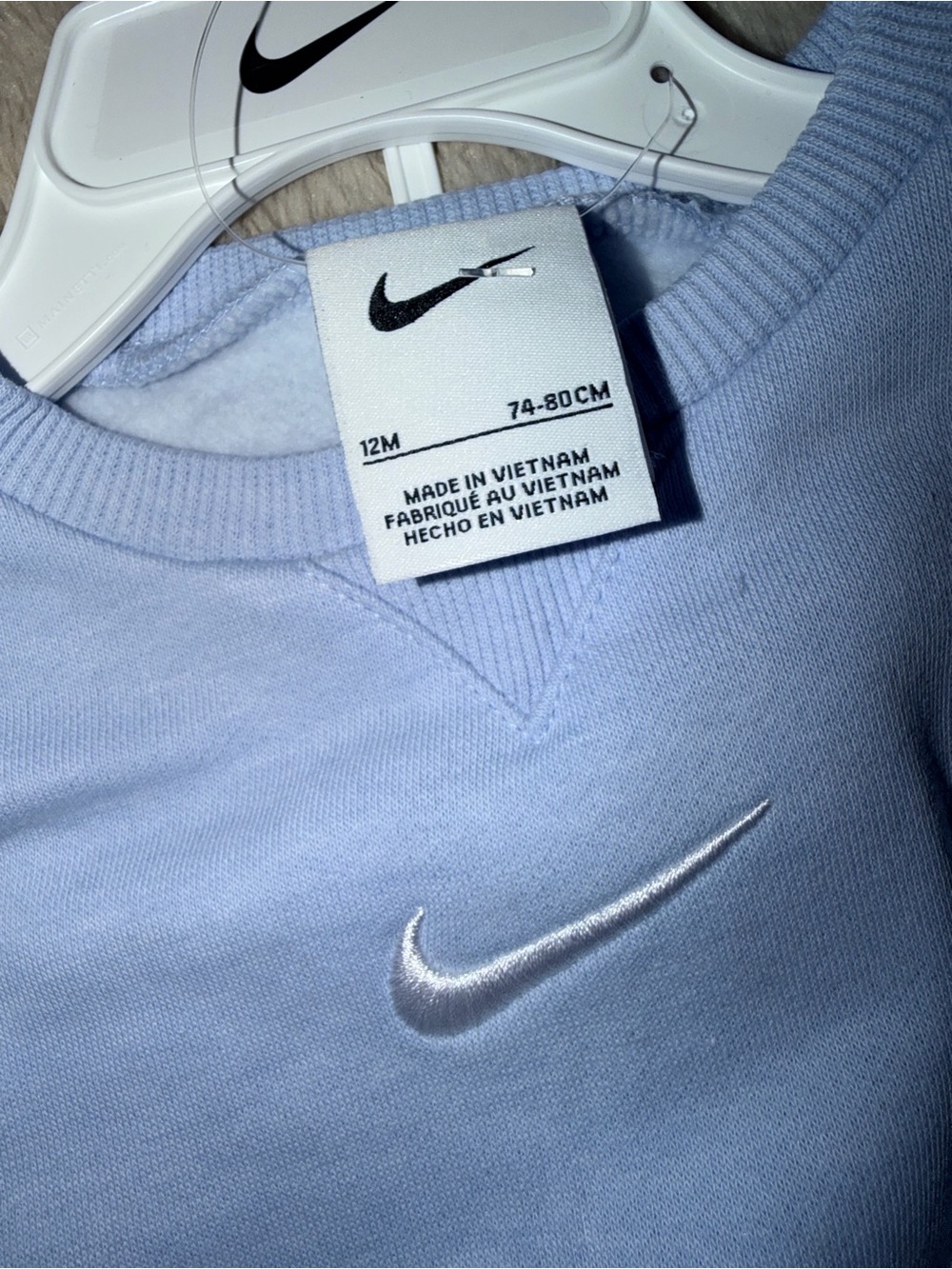 Nike 12M girl Sweatshirt & Joggers Set - Picture 2 of 7